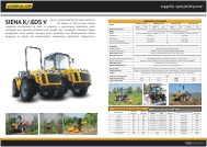 Folder Traktor Pasquali Siena K 60